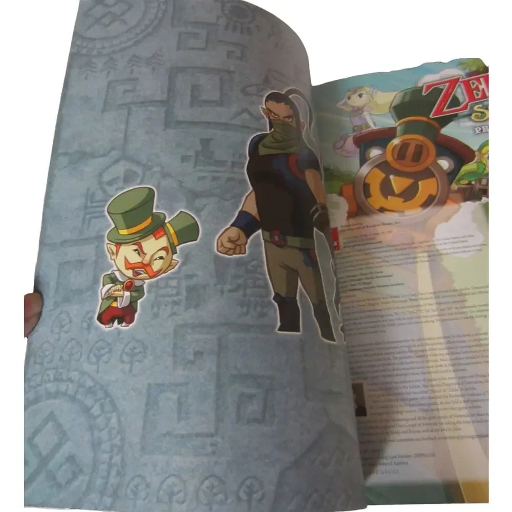 The Legend of Zelda Spirit Tracks Prima Official Strategy Guide Nintendo DS